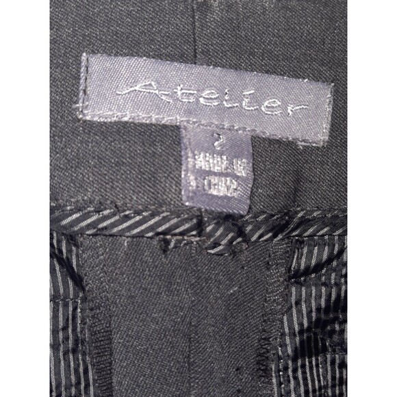 Atelier Women’s Gray 2-Piece Pant Suit – Blazer & Trousers – Size 2 - Picture 4 of 13